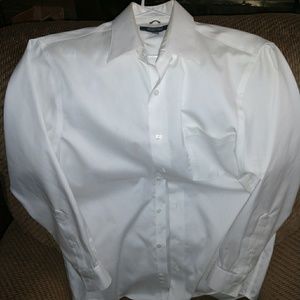 Kenneth Cole Reaction White Dress Shirt Men's